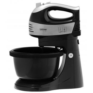 Mixer Cu Bol ZHM2459B 700W 5 Viteze Rotativ Negru Mixer Cu Bol ZHM2459B 700W 5 Viteze Rotativ Negru