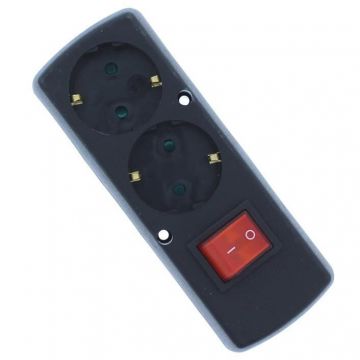 Multipriza GN-270SWS 2 Prize Intrerupator Neagra Multipriza GN-270SWS 2 Prize Intrerupator Neagra