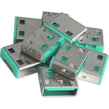 port lock 10pcs. - Code green port lock 10pcs. - Code green