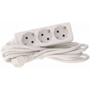 Prelungitor 3 prize 10M cablu 3x1.5mmp Prelungitor 3 prize 10M cablu 3x1.5mmp