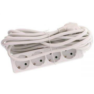Prelungitor 4 prize 5M cablu 3x1.5mmp Prelungitor 4 prize 5M cablu 3x1.5mmp