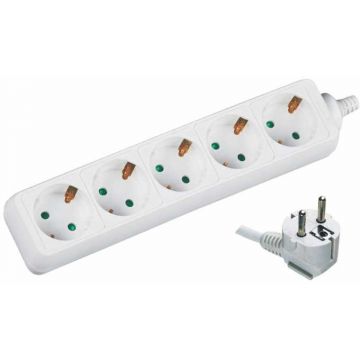 Prelungitor 5 prize 5M cablu 5x1.5mmp Prelungitor 5 prize 5M cablu 5x1.5mmp