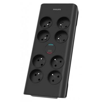 Priza De Alimentare 8x Prize Cablu 2m Negru Priza De Alimentare 8x Prize Cablu 2m Negru