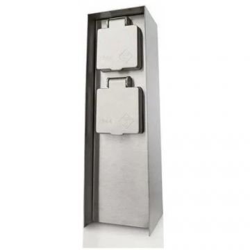 Priza Pentru Exterior MyGarden Rock IP44 Inox Argintiu Priza Pentru Exterior MyGarden Rock IP44 Inox Argintiu