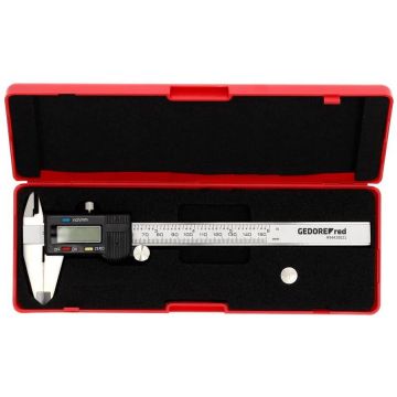 Red digital caliper R94420021, measuring device (grey) Red digital caliper R94420021, measuring device (grey)