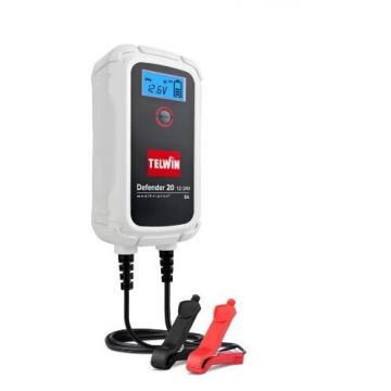 Redresor Auto Defender 20 Boost 12V/24V Alb/Negru Redresor Auto Defender 20 Boost 12V/24V Alb/Negru