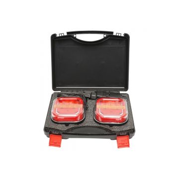 Set lampi remorca LED 12-24V cu magnet si control wireless Breckner Germany, BK78021