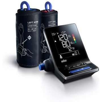 Tensiometru Pentru Brat ExactFit ™ 5 BUA6350 Bluetooth 2 Mansete Incluse S-M/ L-XL Negru