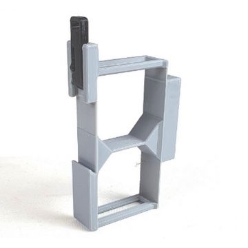 Adaptor dublu cu posibilitate montare pe sina DIN, pentru Shelly PLUS 1 si Shelly PLUS 1PM, DIN-PLUS-DUP Adaptor dublu cu posibilitate montare pe sina DIN, pentru Shelly PLUS 1 si Shelly PLUS 1PM, DIN-PLUS-DUP