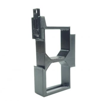 Adaptor pentru sina DIN compatibil Shelly 2.5 si Shelly EM, DIN-SHE25-DUP Adaptor pentru sina DIN compatibil Shelly 2.5 si Shelly EM, DIN-SHE25-DUP