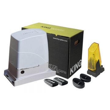 Automatizare de poarta culisanta pentru trafic intens 1800 KG, King Gates Dynamos XL, DYNAMOSXL1800KIT