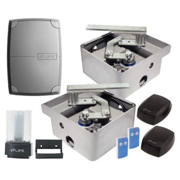 Automatizare montaj ingropat porti batante LIFE ERGO ER4 UNI Automatizare montaj ingropat porti batante LIFE ERGO ER4 UNI