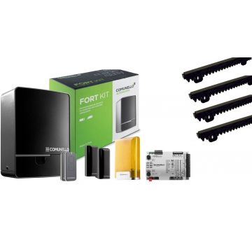 Automatizare pentru poarta culisanta, Comunello Fort 400 + 4 metri cremaliera, KITFORT400CRM