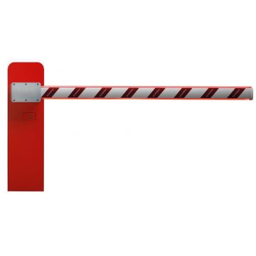 Bariera acces auto trafic intens, cu brat 5 metri, iluminata, Comunello LIMIT 500 24V GKLTX50EL0R907