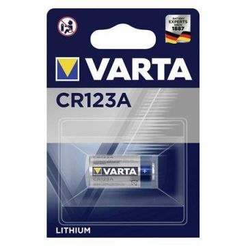 Baterie CR123A, VARTA, 3V, Lithiu, 1 Bucata, VAR-123 Baterie CR123A, VARTA, 3V, Lithiu, 1 Bucata, VAR-123