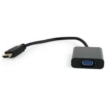 Cablu adaptor de la HDMI Tata la VGA Mama, A-HDMI-VGA-04