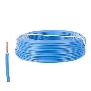 Cablu conductor flexibil MYF 1,5mm, rola 100 metri, albastru, CUPRU CU-MYF1.5ALBASTRU