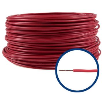 Conductor FY 1,5 mm, solid, 100 m, FY1.5-ROSU