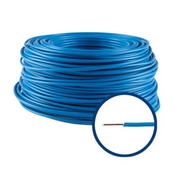 Conductor FY 2,5 mm, solid, 100 m, FY2.5-ALBASTRU
