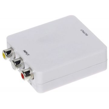 Convertor audio / video de la AV la HDMI 1080P, Safer AV-HDMI-CONVERTER