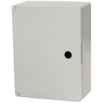 Cutie ABS cu incuietoare si contrapanou metalic 25x35x15 USA Mata IP65, Safer CP-5002D