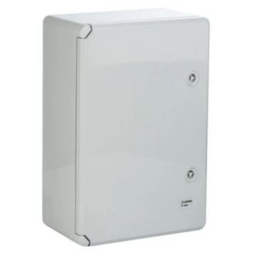 Cutie ABS cu incuietoare si contrapanou metalic 30X40X16,5 USA Mata IP65, Safer CP-5003