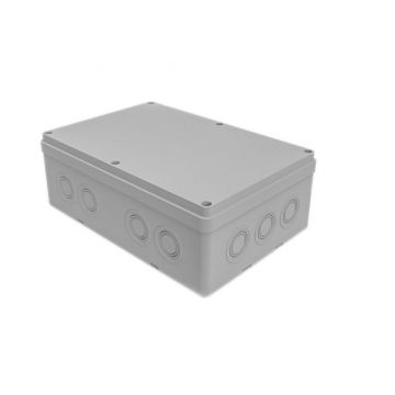 Cutie din termo-plastic cu presetupe si garnitura, IP65, CUTIE180X270X100
