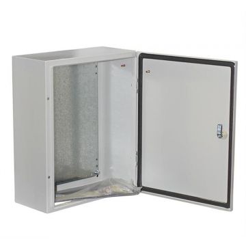 Cutie metalica pentru exterior cu incuietoare si garnitura, IP56, accesorii incluse, Dablerom 32-400/80