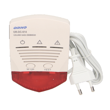 Detector de gaz metan 230V cu releu OR-DC-614 Detector de gaz metan 230V cu releu OR-DC-614