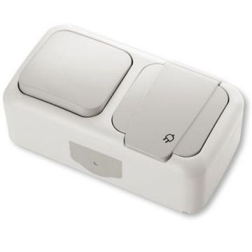 Intrerupator cu priza aplicata Panasonic VI-AS+I Intrerupator cu priza aplicata Panasonic VI-AS+I