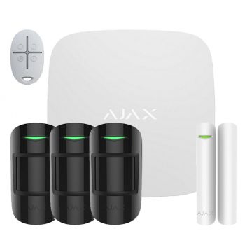 Kit sistem de alarma IP / GSM wireless Ajax 4 zone KItAjax4-BL