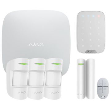 Kit sistem de alarma IP / GSM wireless Ajax 4 zone KITAJAX4KEY