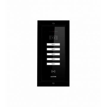 Panou video smart 4 fire incastrabil pentru 5 familii Electra VPM.5FR02.ELB04