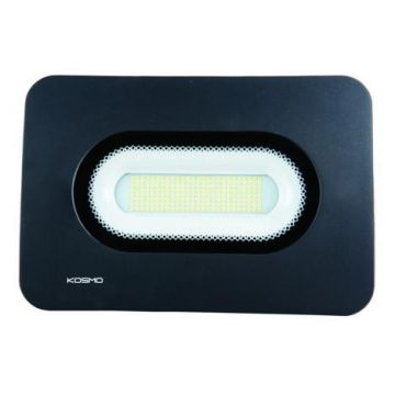 Proiector cu led SMD 100W, pentru exterior IP65 SLIM, lumina rece, negru, Kosmo CASLED100W