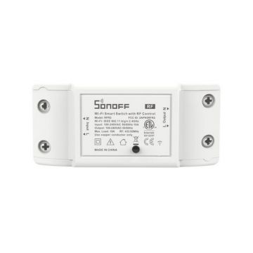 Releu inteligent WiFi, 2300W, 10A, 433 Mhz, Sonoff, SONOFF RF R2