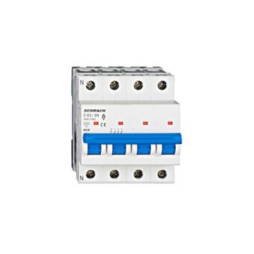 Siguranta automata 3P+N 63A 6kA Schrack AM617863