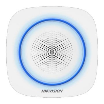 Sirena de interior wireless AX PRO Hikvision, DS-PS1-I-WE-B Sirena de interior wireless AX PRO Hikvision, DS-PS1-I-WE-B