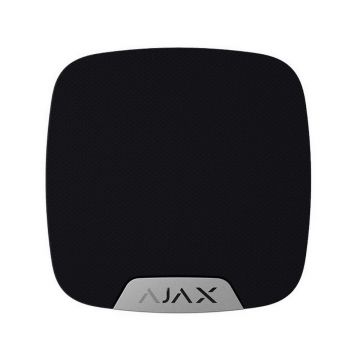 Sirena wireless de interior, 868 MHz, 2000 M, 81-105 dB, AJAX HOMESIREN BL