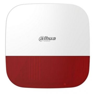 Sirena wireless pentru exterior, Dahua ARA13-W2(868)RED, 12VDC, IP65