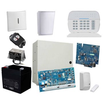 Sistem de alarma hybrid 2 zone wifi de interior cu comunicare TCP/IP, DSC NEO, NEOKIT2TCP-W