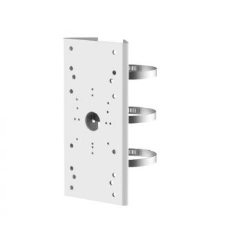 Suport pentru montare camera de supraveghere pe stalp, Hikvision DS-1275ZJ-SUS
