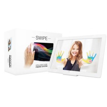 Tableta Swipe Gesture Control Pad White Fibaro FGGC-001