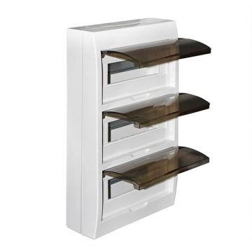 Tablou Electric, 36 Module, 2 bari de nul, Montaj aparent, IP40, FREDER 32-300/36