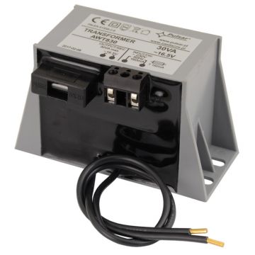 Transformator capsulat pentru sisteme de alarma 16V 30VA,  Pulsar AWT830 Transformator capsulat pentru sisteme de alarma 16V 30VA,  Pulsar AWT830