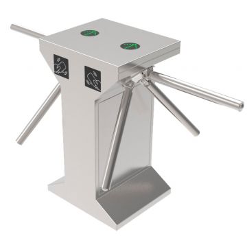 Turnichet dublu semiautomat bidirectional Inox TR601-M