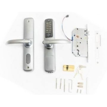 Yala electromagnetica cu maner acces cod sau cartela si cheie, dreapta, DLA-5500-PW-R Yala electromagnetica cu maner acces cod sau cartela si cheie, dreapta, DLA-5500-PW-R