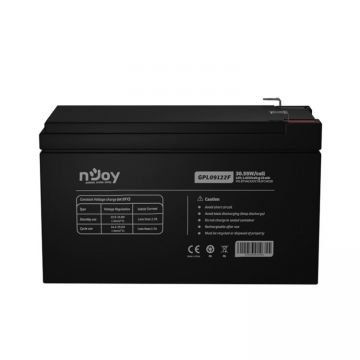 Acumulator 12V Long Life Njoy GPL09122F pentru UPS-uri, 29.91W/celula