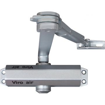 Amortizor VIRO AIR cu pinion si cremaliera, pentru usi de maxim 110cm si 85kg, gri, 118.13.2.212