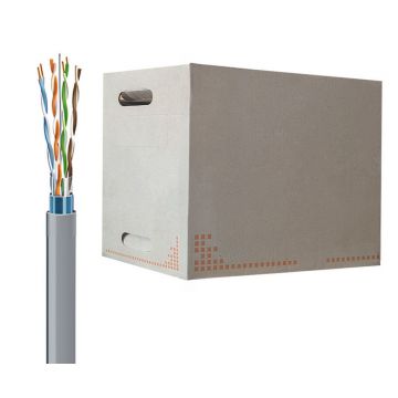 Cablu FTP CAT5E, din cupru, 4x2x24, rola 305m, Safer ADM-FTP5E-4X2X24-305M