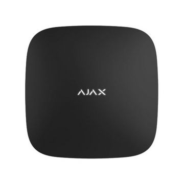 Centrala de alarma wireless, 2xSIM, 3G/2G, Ethernet, Wi-Fi, neagra, AJAX HUB PLUS BL